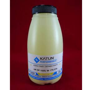Тонер HP CP 1025 / M 175 / 275 Yellow,  химический  (фл.25г.) Katun фас. Россия