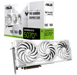 Видеокарта ASUS TUF-RTX5070TI-O16G-WHITE-GAMING