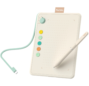 Графический планшет Parblo Ninos Q USB Type-C кремовый