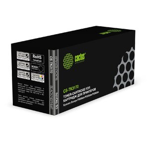 Тонер Картридж Cactus CS-TK3170 черный  (15500стр.) для Kyocera Ecosys P3050dn / P3055dn / P3060dn