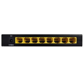 Коммутатор /  Unmanaged Switch 8x100Base-TX,  metal case
