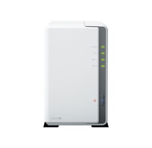 Synology DS223j Сетевое хранилище 2x2.5" / 3.5" SATA,  Realtek RTD1296-1.7GHz,  1 GB DDR4,  1x1 Гбит / с,  2xUSB