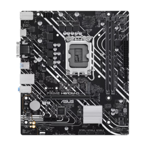ASUS PRIME H610M-D,  LGA1700,  H610,  2*DDR5,  D-Sub + HDMI,  SATA3,  Audio,  Gb LAN,  USB 3.2*4,  USB 2.0*6,  COM*1,  LPT*1 header  (w / o cable),  mATX; 90MB1G80-M0EAY0