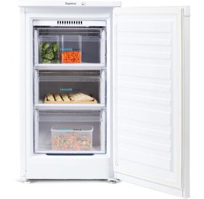 Морозильная камера Бирюса Б-412 белый