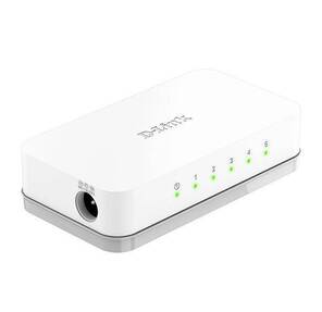 D-Link DES-1005C Неуправляемый коммутатор с 5 портами 10 / 100Base-TX