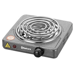 Плитка электрическая Sakura ПЭ-08 1500Вт 145мм 1конф / спир