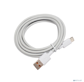 Cablexpert Кабель USB2.0,  AM / Type-C,  6A,  66Вт,  QC3.0,  медь,  1.8м,  белый,  пакет  (CC-USB2-AMCM-66W-1.8M-W)