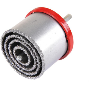 Набор коронок Hammer Flex 224-204 DR CR 65  кафель\кирпич,  4шт.:33, 53, 67, 83мм+адаптер [62231]