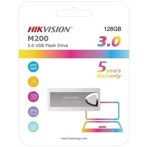 Hikvision M200 HS-USB-M200 Флеш Диск 128GB USB2.0 серебристый