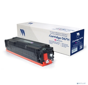 NV Print  Cartridge 067H M / 5104C002A  Картридж NV-067HM  для Canon i-SENSYS LBP631Cw / LBP633Cdw / MF651Cw / MF655Cdw / MF657Cdw  (2350k) пурпурный,  с чипом