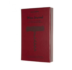 Блокнот Moleskine PASSION Recipe PASWINE 130х210мм 400стр. подар.кор. винный