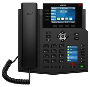 Телефон IP Fanvil X5U черный