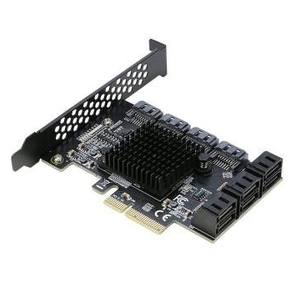 ORIENT AJ1166S10,  Контроллер PCI-Ex4 v3.0,  SATA3.0 6Gb / s,  10-port int,  ASM1166+JMB585 chipset,  oem