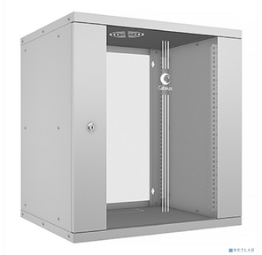 Cabeus WSC-05D-12U55 / 45 Шкаф телекоммуникационный настенный 19" 12U,  серия LIGHT разборный,  дверь стекло,  цвет серый