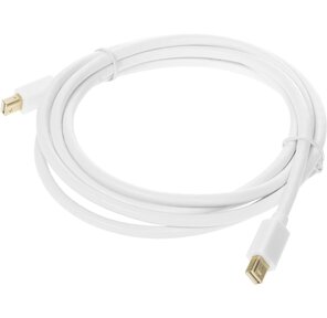 Кабель аудио-видео Buro 1.2v miniDisplayport  (m) / miniDisplayport  (m) 2м. Позолоченные контакты белый  (BHP MDPP-2)