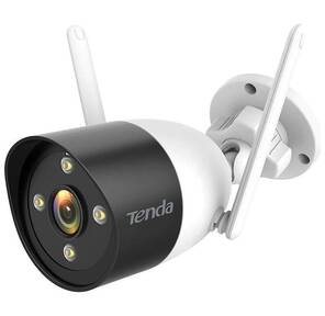 Tenda CT6 Цилиндрическая уличная IP-камера,  2304x1296,  20 кадр. / сек,  CMOS 3 Мп,  Wi-Fi,  ночная съемка,  датчик движения,  от -30° до 60° C,  белый