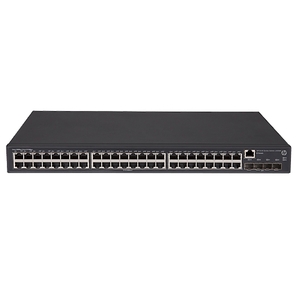 HP JG934A 5130-48G-4SFP+ EI Switch  (48x10 / 100 / 1000 RJ-45 + 4x1 / 10G SFP+,  Managed static L3,  Stacking,  IRF,  19')