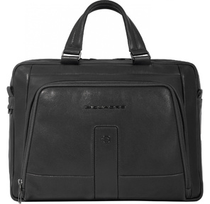 Сумка для ноутбука Piquadro Carl CA4098S129 / N черный натур.кожа