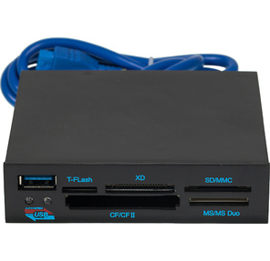 Устройство чтения карт памяти USB3.0 GL3233 SuperSpeed ALL-in-ONE черный