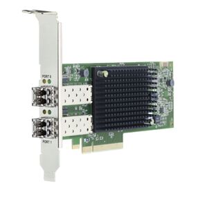 Сетевой адаптер Broadcom Emulex LPe35002-M2 Gen 7  (32GFC),  2-port,  32Gb / s,  PCIe Gen4 x8,  LC MMF 100m,  трансиверы установлены,  Upgradable to 64G {5}