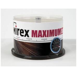 Диск CD-R Mirex 700 Mb,  52х,  Maximum,  Cake Box  (50),   (50 / 300)