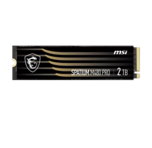 SSD MSI SPATIUM M480 2Тб 3D NAND Скорость записи 5500 Мб / сек. Скорость чтения 7000 Мб / сек. TBW 1400 Тб Время наработки на отказ 1600000 ч. S78-440Q600-P83