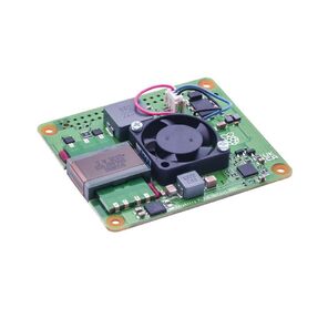 Плата интерфейсная Raspberry Pi Плата Power Over Ethernet  (POE) Raspberry Pi PoE HAT+ for Raspberry Pi 3B+ и 4B,  SC0468,  для питания Raspberry Pi через Ethernet кабель. Вентилятор в комплекте.  (RPI3-MODBP-POE) (RASP3328) (221-1857)  (492820)