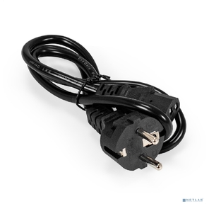 Exegate ES280992RUS Кабель питания ExeGate Special PC-1S  (Евровилка Schuko->С13) 3*0.5mm2,  CCA,  черный,  1.0м.