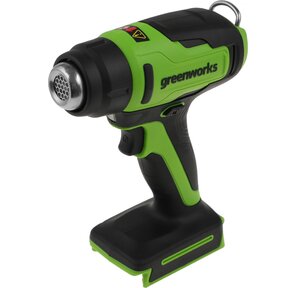 Фен строительный аккумуляторный GreenWorks G24HG,  24V,  без АКБ и ЗУ  (3400207)