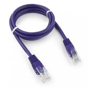 Патч-корд LANMASTER LSZH SFTP кат.6A,  1.5 м,  фиолетовый