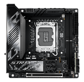 Материнская плата /  MB ASUS INTEL Z890 s1851,  2xDDR5 (96GB),  1xPCIe 5.0x16,  1xLAN  (2.5GbE),  Wi-Fi,  BT,  2xSATA 6Gb / s,  2xM.2,  2xThunderbolt 4  (USB-C),  1xUSB-C,  6xUSB 3.2,  mini ITX,  90MB1IC0-M0EAY0