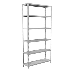 Стеллаж MS 200 / 100х60 / 6  (Размеры внешние  (ВхШхГ) 2000х1000х600 мм,  6 полок,  с единой стойкой) [S24199166602]