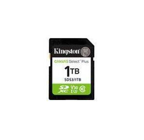 Флеш карта SD 1TB Kingston SDXC Class 10 UHS-I U3 V30  Canvas Select Plus 150Mb / s