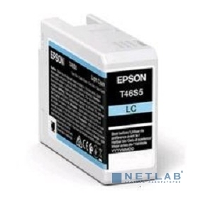 Картридж Epson SinglepackLightCyanT46S5UltraChromePro10ink25ml
