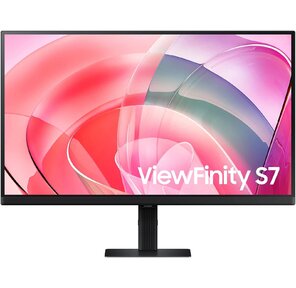 Монитор Samsung 27" ViewFinity S7 S27D706EAMXUE черный IPS LED 5ms 16:9 HDMI матовая 1000:1 350cd 178гр / 178гр 3840x2160 60Hz DP Quad 4K  (2160p) 5кг