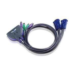 2 PORT KVM SWITCH FOR PS2   W / 0.9m