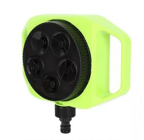 Дождеватель-разбрызгиватель круговой 5-ти позиционный Deli DL581300 5 режимов распыления,  площадь орошения до 310кв.м,  диаметр шланга 3 / 4";,  корпус из ударопрочного пластика