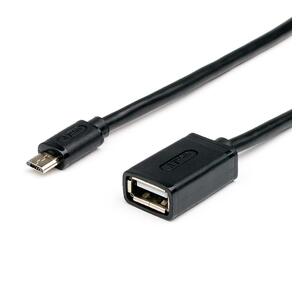 Кабель USB2.0 TO MICRO-USB OTG 0.1M AT3792 ATCOM