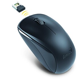 Мышь Genius NX-7000 Black беспроводная,  оптическая USB  (2.4Ghz,  1200dpi,  BlueEye)