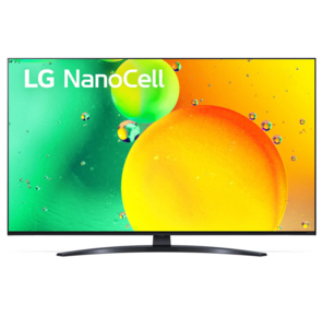 LG 55NANO769QA NanoCell,  55",  Ultra HD,  Smart TV, Wi-Fi,  DVB-T2 / C / S2,  2.0ch  (20W),  3 HDMI,  2 USB,  1 pole stand,  черный