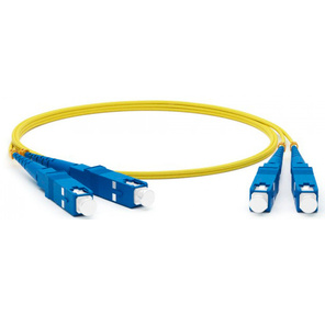 Патч-корд оптический TWT,  PVC,  дуплексный,  SC / UPC-SC / UPC,  SM OS2,  3.0 м
