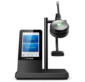 YEALINK WH66 Mono UC Моно,  Беспроводная,  HD звук,  160м DECT,  Шумоподав,  Дисплей 4'',  USB-хаб,  Bluetooth,  шт