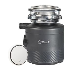 Bort Измельчитель пищевых отходов Alligator X {Мощность 560 Вт; Объем камеры 1100 мл; Мощность л.с. 0, 75 Размер 224х160 мм; 12.4 кг; 23, 5 x 30 x 28, 5; гарантия 2 г} [93414707]