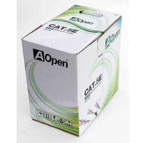 Кабель Aopen / Qust  Light UTP 4 пары кат.5е  (бухта 305м) p / n: ANC514-40