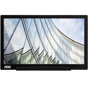 AOC I1601FWUX Style 15.6" IPS LED 7ms 16:9 матовая 700:1 220cd 160гр / 160гр 1920x1080 FHD USB 3.0 2.7кг черный