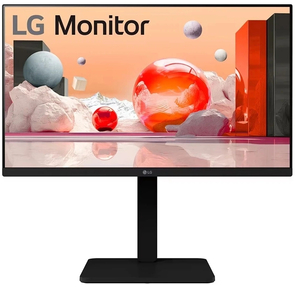 Монитор LG 23.8" 24BA550-B черный IPS LED 5ms 16:9 HDMI M / M матовая HAS 1300:1 250cd 178гр / 178гр 1920x1080 100Hz VGA DP FHD 6.6кг