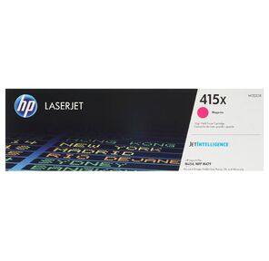 Тонер Картридж HP 415X W2033X пурпурный  (6000стр.) для HP LJ M454 / MFP M479