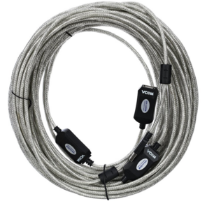 Удлинитель USB 2.0 A-->A 25м VCOM <VUS7049-25M>