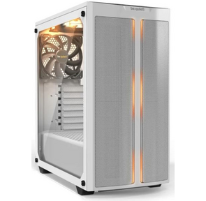 be quiet! PURE BASE 500DX WHITE  /  midi-tower,  ATX,  tempered glass  /  3x 140mm fans inc.  /  BGW38