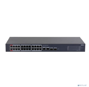 Коммутатор Dahua DH-CS4228-24GT-375 2xКомбо (1000BASE-T / SFP) управляемый
